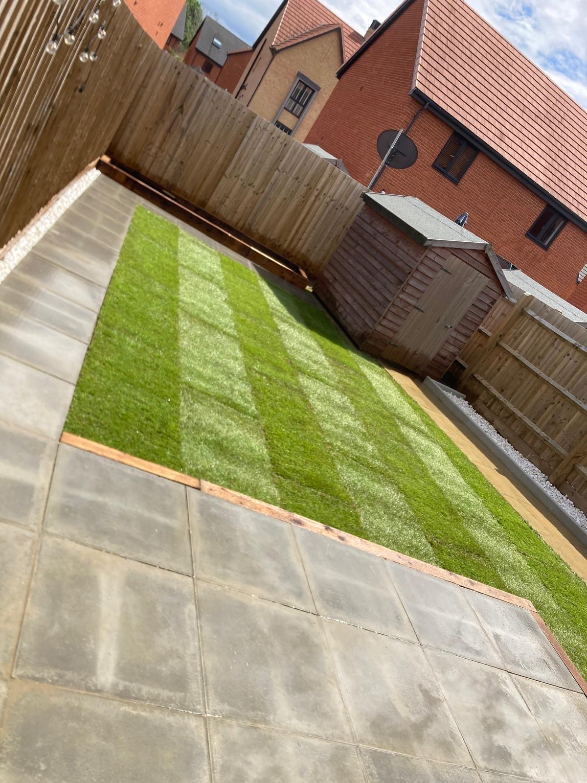 Garden transformation project