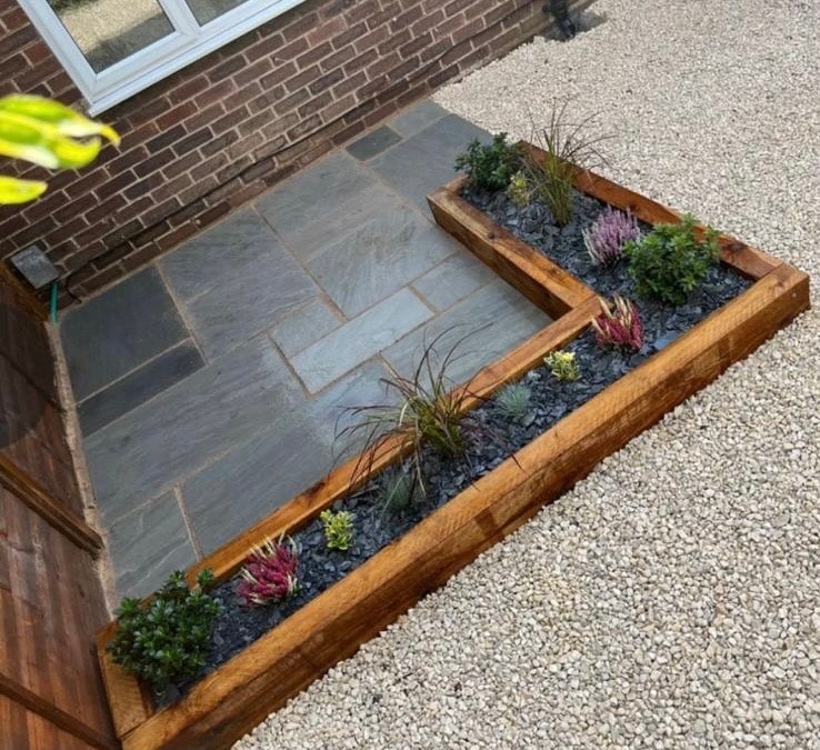 Patio and outdoor seating area